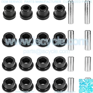 Front Lower Spring & Upper A Arm Bushing Kit for Club Car DS Golf Cart, OEM 1016346 1016349 1016350