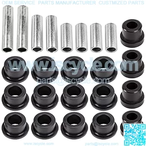 Front Lower Spring + Front Upper A Arm Suspension for Golf Cart Club Car DS Bushing Kits, Replace 1016346, 1016349, 1016350, 1012303, 105583