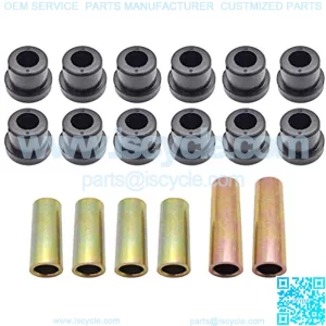 #1016346#1016349#1016350 Bushing & Sleeve Kit for Club Car DS Golf Cart Front/Rear Leaf Spring and Front Upper A Arm Suspension Replacement