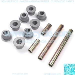Golf Cart Control Arm Bushing Kit for Club Car Precedent 2004-up Includes 8 Rubber Bushings and 4 Metal Spacers