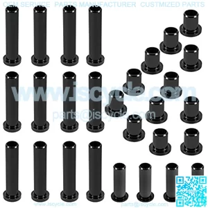Complete Front & Rear Bushing Kit for 2008-2014 Polaris RZR 800 RZR S & 4 800, 28 Bushings Replace OEM#5436973, 5439874, 5437229 (28Pcs)