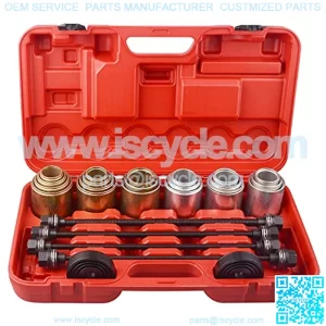 Universal Press and Pull Sleeve Remove Install Bushes Bearings Garage Tool Kit
