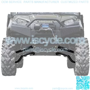 SuperATV 1.5" Forward Offset A Arms for 2010-2016 Polaris Ranger XP 800 / XP 800 Crew / 800 6x6 | Fit up to 28" Tires | 1.25?? Tubing 25% larger Than Stock! | Utilizes Stock Bushings