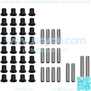 SuperATV Heavy Duty UHMW A-Arm/Control Arm Bushing Kit for OE Arms for Polaris Ranger 500/700 (SEE FITMENT) - Front and Rear - Stronger Than Stock With Lower Wear