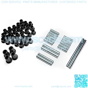 SuperATV Bushings for Polaris Scrambler 850/1000 (See Fitment) | Includes Front and Rear Bushings | CNC Machined for Perfect Fit | Low-Wear Characteristics | SLubricating UHMW!