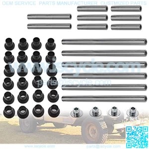 Heavy Duty HDPE A-Arm/Control Arm Bushing Kit for Polaris RZR 800 / RZR S 800 / RZR 4 800 2008-2014 Complete Kit With Enough Bushings For the Front and Rear