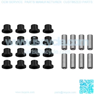 SuperATV Heavy Duty UHMW A Arm/Control Arm Bushing Kit for Can-Am Maverick X3 / 900 / Turbo/X RS/X DS/X RC/X MR/MAX (See Fitment) - Replacements For Front of Machine Only