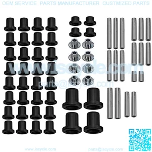 SuperATV Heavy Duty HDPE A-Arm/Control Arm Bushing Kit for OE Arms for Polaris RZR 900/900 4/900 S (2015 ONLY) - Front and Rear - Much Stronger Than Stock!