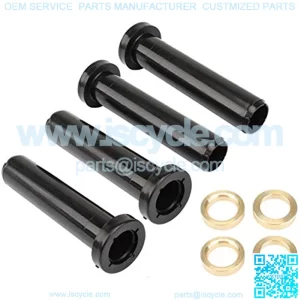 8pcs Front Suspension Lower Control A-Arm Long Bushings And Spacers Kits for Polaris Sportsman 500 RSE Sportsman 400 4x4 700