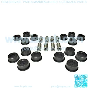 Set of Front A-Arm Bushing Kits for Suzuki ATV, King Quad 400/500/700/750 & Quadsport Z250, fits 09319-10055