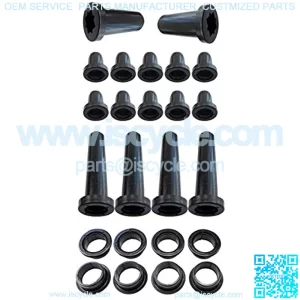 Rear Suspension A-Arm Bushing Kit for Polaris Sportsman 500 HO 4X4 2003-2005 EFI 2007, Include Rear Suspension Control A-arm Long & Short Bushing Arm Lower Bushing Tool, 26 pieces