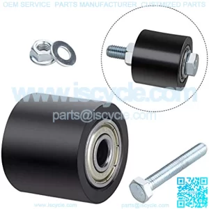 8mm Chain Roller Pulley Slider Tensioner Wheel Guide For Pit Dirt Mini Bike ATV Motorcycle Baja Mini Yamaha Honda Coleman