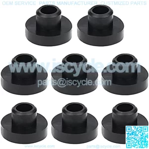 8-Pack Fuel Tank Grommet Bushing, Universal Nitrile Rubber Fuel Tank Bushing Compatible with Lawn Mower, Garden Tractor and Generator 33679 25 313 01-S MTD Troy Bilt 735-0149 935-0149 104047 46-6560
