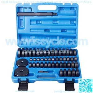 52-in-1 Custom Bushing Driver Set | Transmission Wheel Axle Bearing Race and Seal Installer, Remover, Press Tool Kit