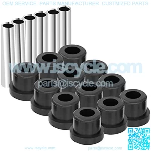 EZGo TXT Golf Cart Rear Leaf Spring Bushing Kit, 6 Sleeves and 12 Bushings for TXT Medalist 1994-Up Gas/Electric Golf Buggy Models, OEM Part No.#: 70289G02, 70291G01