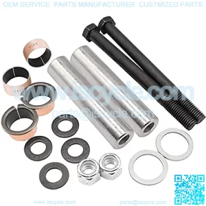 EZGO TXT/PDS Golf Cart Bushing Spindle King Pin Tube,ClCopper Sleeve Kit Replaces#70648-G01 70749G01 70745G01