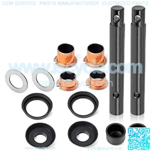 Steering Knuckle King pin & Bushing Repair Kit Compatible with Yamaha Golf Cart G2 G8 G9 G11 G14 G16 G19 G20 1985-2001