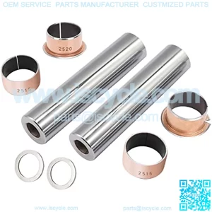EZGO TXT/RXV Golf Cart Bushing Spindle King Pin Tube,ClCopper Sleeve Kit Replaces# 70648G01, 70749G01, 70745G01