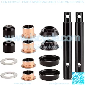 Golf Cart Yamaha King Pin and Bushing Kit Fits Yamaha(G&E) G2/G8/G11/G14/G16/G19/G20 Yamaha Steering Knuckle Kingpin and Bushing Kit OEM #J55-F3516-00, J38-23528-00,J38-23527-00