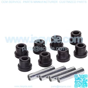 Golf Cart Rear Spring Bushing Kit for Club Car DS 1992-up, EZGO TXT & Medalist 1994-up, 8 Bushings 4 Metal Spacers