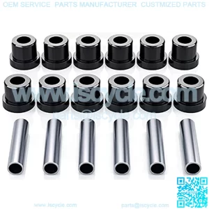 Rear Leaf Spring Bushing Set fit for Golf Cart Club Car DS (1992-up) EZGO TXT & Medalist (1994-up) Replacement Part 70289-G02 70291-G01 1012303 1015583