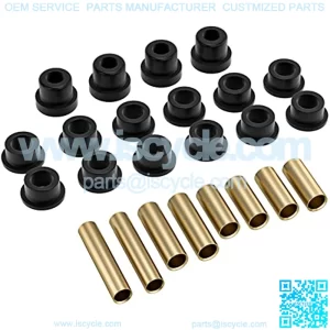 Alvar New Bushing Kit Replacement for Club Car Ds Bushings Front Leaf Spring & Front Upper A Arm Suspension for Club Car DS Golf Cart Bushing and Sleeve Kit 1992 and up DS Models