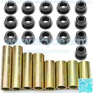 Front Lower Spring Front Upper A Arm Bushing Suspension Compatible for Club Car DS Bushing Kits Replace of Inner Bronze Sleeve 1016349; Outer Bronze Sleeves 1016350; Urethane Bushings 1016346