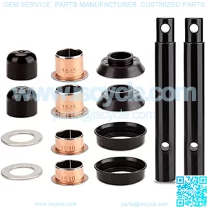 Golf Cart Yamaha King Pin and Bushing Kit Fits Yamaha(G&E) G2/G8/G11/G14/G16/G19/G20 Yamaha Steering Knuckle Kingpin and Bushing Kit OEM #J55-F3516-00, J38-23528-00,J38-23527-00