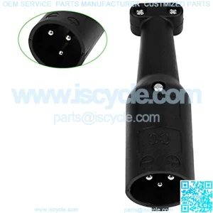 Golf Cart Charger Plug with 48V 3 Pin Round Handle Plug Fits for Club Car DS Precedent Golf Carts 2008 Up 101828901