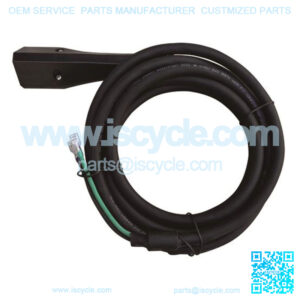 EZGO TXT & RXV 48V Charger Plug with 8 inch DC Cable Cord OEM# 602529, 611218, 604321, 8009