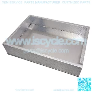 RXV Golf Cart Aluminum Diamond Plate Utility Box