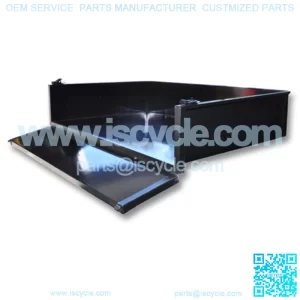 Black Steel Cargo Box - Choose Your Model