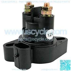 Starter Solenoid Relay Switch Fit for Arctic Cat 1000 400 450 500 550 650 700 ATV Solenoid Part Replace for 0445-058 0445-036 12 Volt 2-Terminal