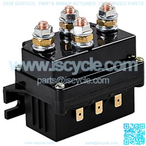 12V 500A Winch Solenoid Contactor Relay for 8000lbs-12000lbs ATV UTV 4WD 4x4 Winches Replacement