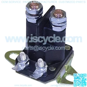 New Starter Solenoid 435-099 Compatible with/Replacement for 00696900, 035510, 03551000, 045071, 04507100, 07015000, 21546294, 35510, 45071, 59223400, AR03551000, AR04507100, original version