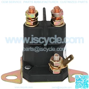 435-097 Lawn Mower Starter Solenoid Rep for 7701100MA 1002004MA 24285 424285 and 111674 6120-430-0500 53490009