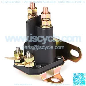 4 Pole Starter Solenoid Replaces 5410K,Cub Cadet, Craftsman, 109946 MTD,Mower AM133094 AM138497, L100 L110 L118 L120 L130