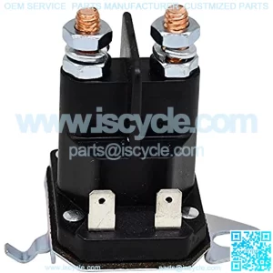 762-1261-211-50 762-1261-211-51 Starter Solenoid 12V 100A 4 Terminals Compatible With Trombetta 862-1241-211-12 Compatible WithLawn Mower Tractors Compatible With 532192507
