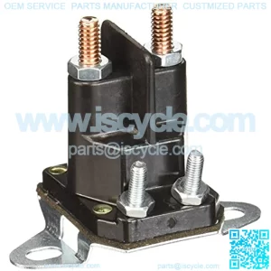 33-334 Solenoid, 4 Post, Grey/Black