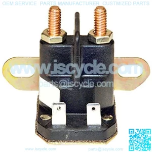 Lawn Mower Garden Tractor Solenoid Starter 1/4" Studs 725-04439 (One Pack)