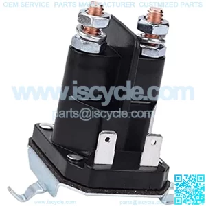 582042801 Lawn Tractor Starter Solenoid Replace for AYP Poulan 532192507 192507 and Trombetta 862-1241-211-12 Brass Plunger