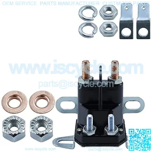 33-431 4 Post Dual Mount Solenoid with 200 amp Capacity and 15% Duty Solenoid Replaces 33-431 435-435 and More Brands