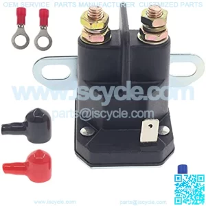 Starter Solenoid Relay 12V 3 Terminal for Trombetta 812-1211-211, 812-1201-211, 93265-19, 93265-1WR