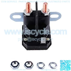 812-1211-211 Solenoid Starter for Trombetta ATV Golf Cart Lawn Garden 812-1201-211 93265-19 93265-1WR 12V 3 Termina 725-1426, 925-1426, 725-0771 925-0771l Compatible withWard Yard Man