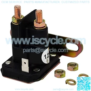 539101714 3 Terminal Solenoid Relay Switch 12V 93265WR 932651WR 812-1211-211 9326519 AM103290 Compatible withCompatible with Ward Compatible with Yardman Compatible with Trombetta