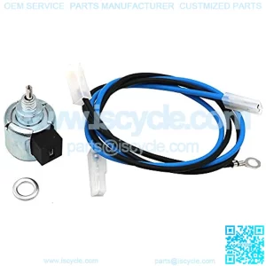 Carburetor Fuel Solenoid for 692734 497672 497157 495739,Fit Walbro Type Carburetor 287707 287776 287777 28N707 Series Durable with Mounting Lines