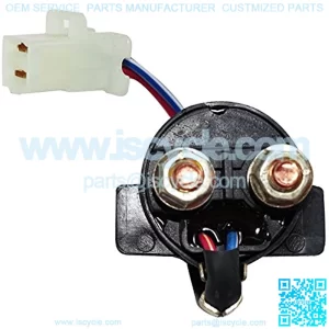 Starter Relay Solenoid compatible with Yamaha SNOWMOBILE SNOSPORT 125 SV125 1990 1991