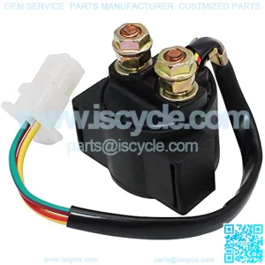 Starter Solenoid Relay for Yamaha Snoscoot SV80 1988-1990 Snowmobile/Snosport SV125 SV 125 1990 1991 Snowmobile