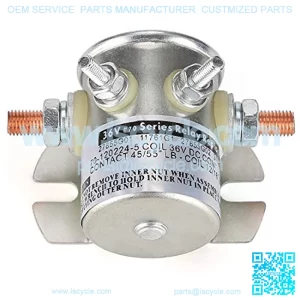 EZGO Solenoid,EZGO TXT 1980-2010 Electric Golf Cart 36 Volt 4 Terminal #70 Series Solenoid Relay,Replace OEM 27855G01, 11761G1, 27855G02, 31680G1, 3016