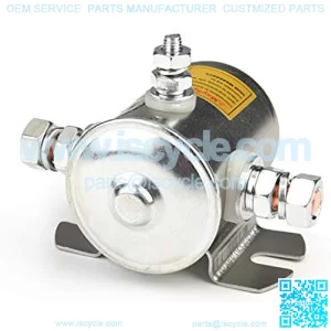 Max 200A Trombetta Continuous Solenoid Relay 3 Terminal Heavy Duty Winch Marine 24106 SPST Solenoid 12VDC